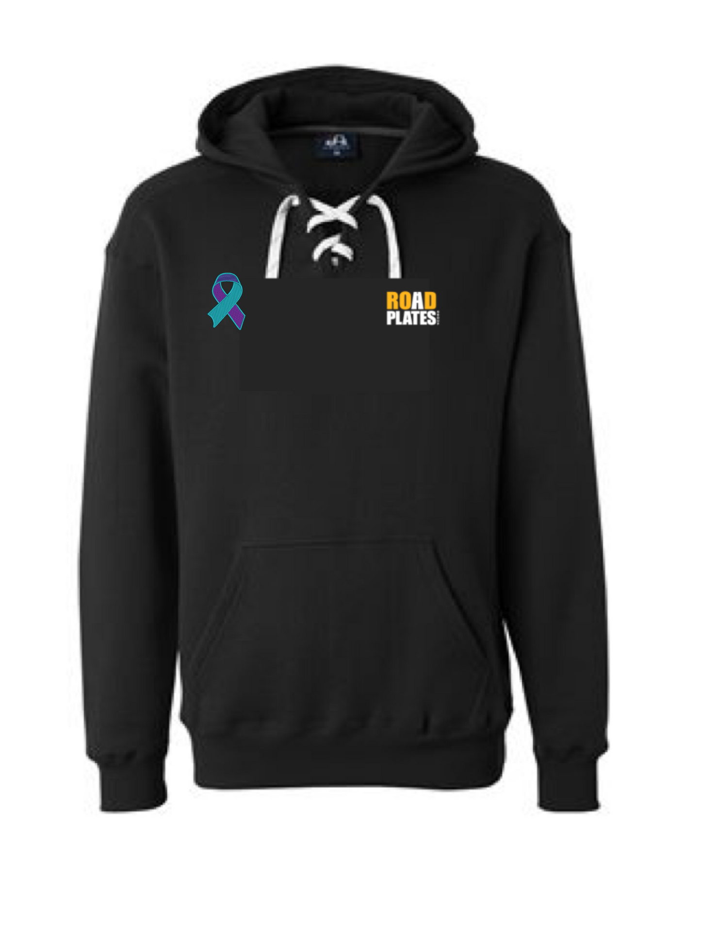 Suicide Prevention Awareness Road Plates Hoodie