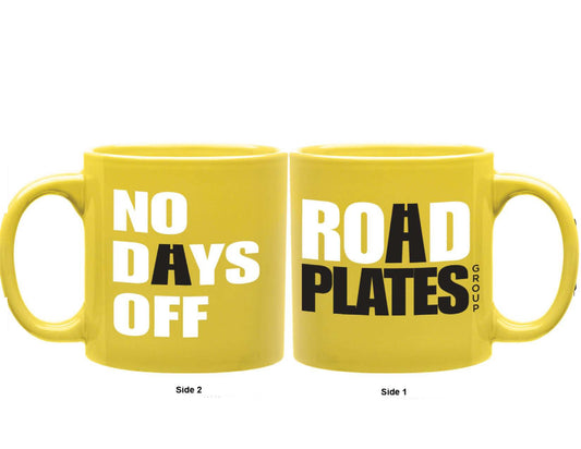 20oz XL Road Plates Coffee Mug